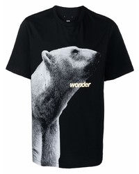 Oamc Polar Bear Print Short Sleeve T Shirt