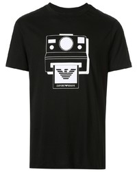 Emporio Armani Polaroid Printed T Shirt