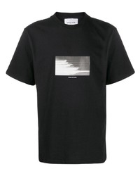 The Silted Company Printed Crew Neck T Shirt