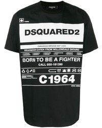 DSQUARED2 Printed Detail T Shirt