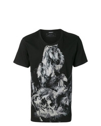 Balmain Printed Horse T Shirt