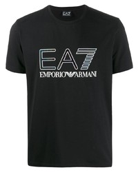 Ea7 Emporio Armani Printed Logo T Shirt