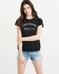 Abercrombie & Fitch Printed Logo Tee