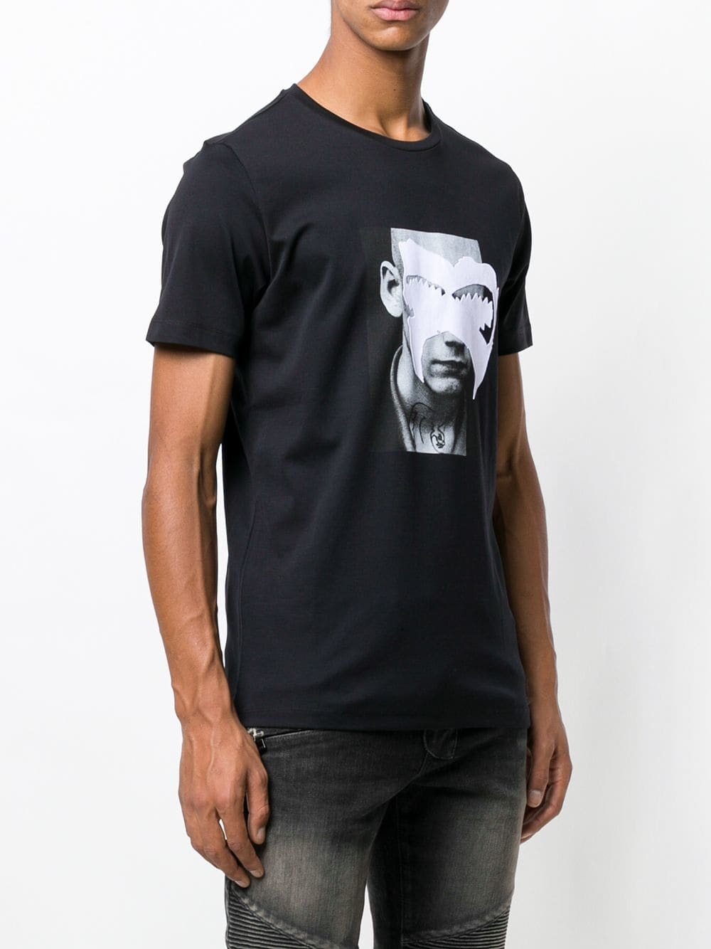 Diesel Black Gold Printed T Shirt, $136 | farfetch.com | Lookastic