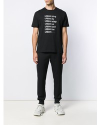 Les Hommes Urban Printed T Shirt