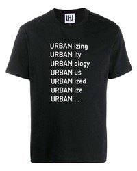 Les Hommes Urban Printed T Shirt