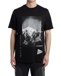 2 MONCLE R 1952 X And Wander Mountain Cotton Graphic Tee