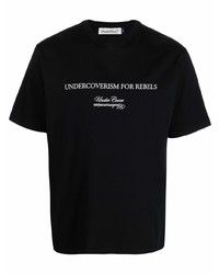 UNDERCOVE R Slogan Print Cotton T Shirt