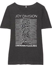 R 13 R13 Joy Division Printed Cotton Blend Jersey T Shirt