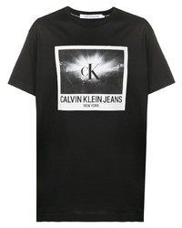 Calvin Klein Jeans Rave Photo Print T Shirt