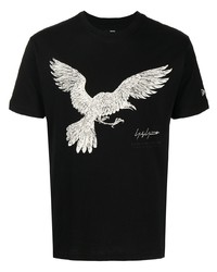 Yohji Yamamoto Raven Print T Shirt