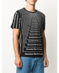 PACO RABANNE Recursion Crew Neck T Shirt