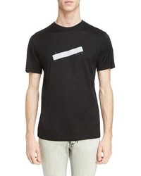 Lanvin Reflective Tape Logo T Shirt