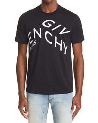 Givenchy Refracted Logo Slim Fit Graphic Tee