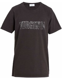 Rhude Virginia Print Cotton T Shirt