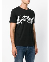 Emporio Armani Rip Graphic T Shirt