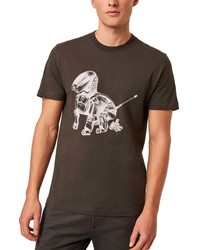French Connection Robot Dog Graphic Tee