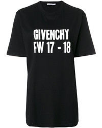 Givenchy Season Logo Print T Shirt