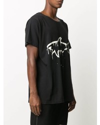 Greg Lauren X Paul & Shark Shark Print T Shirt