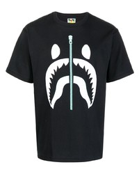 A Bathing Ape Shark Tooth Cotton T Shirt