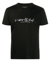 Viktor & Rolf Signature Logo Print T Shirt