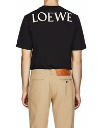 Loewe Skull Crossbones Cotton T Shirt