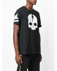 Hydrogen Skull Print T Shirt