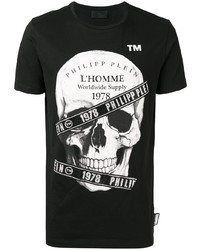 Philipp Plein Skull Print T Shirt