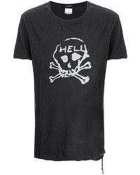 Ksubi Skull Print T Shirt