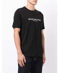 Armani Exchange Slogan Crew Neck T Shirt