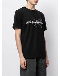 White Mountaineering Slogan Print T Shirt