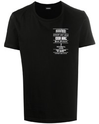 Diesel Slogan Print T Shirt