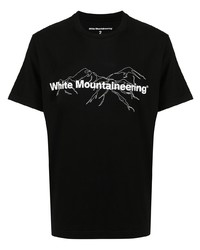 White Mountaineering Slogan Print T Shirt