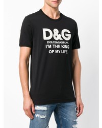 Dolce & Gabbana Slogan T Shirt