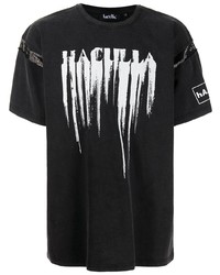 Haculla Smeared Stretch Cotton T Shirt
