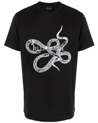 Billionaire Snake Print T Shirt