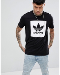 Adidas Skateboarding Solid Blackbird Logo T Shirt In Black Cw2339
