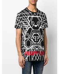 Philipp Plein Ss Teddy Bear Graphic Print T Shirt