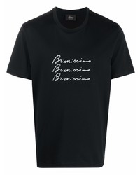 Brioni Ssimo Print T Shirt