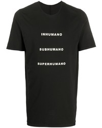 Rick Owens DRKSHDW Superhumano Print Mid Length T Shirt