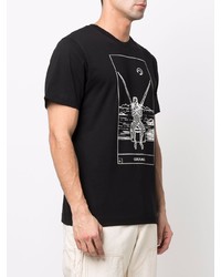 Marine Serre Tarot Card Print T Shirt