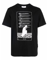 Marine Serre Tarot Card Print T Shirt