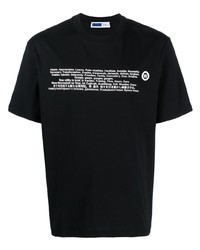 AFFIX Text Print Cotton T Shirt