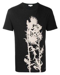 Alexander McQueen Thistle Print T Shirt