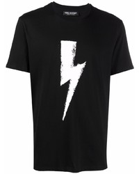 Neil Barrett Thunderbolt Print T Shirt