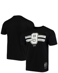 Mitchell & Ness Tony Parker Black San Antonio Spurs Team Stripe T Shirt At Nordstrom