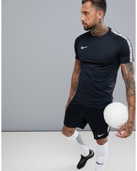 Nike Football Training Squad T Shirt In Black 859850 010