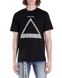 HVMAN Triangle Logo Graphic Tee In Black At Nordstrom