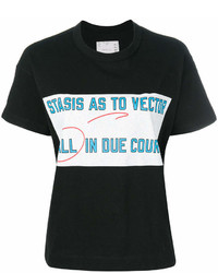 Sacai Vector Print T Shirt