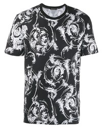 Versace Wave Print T Shirt